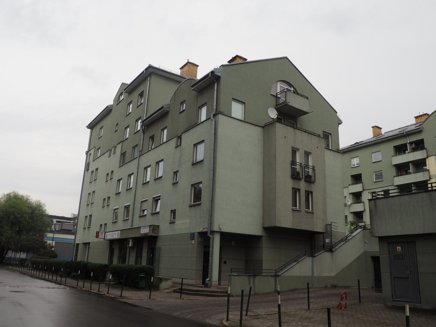 Zdjęcie architektury budynku Budynek mieszkalno-usługowy